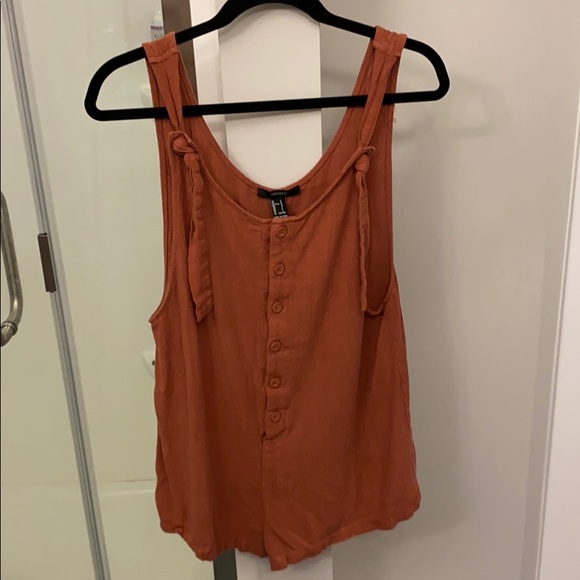 Burnt orange romper! - Picture 1 of 2